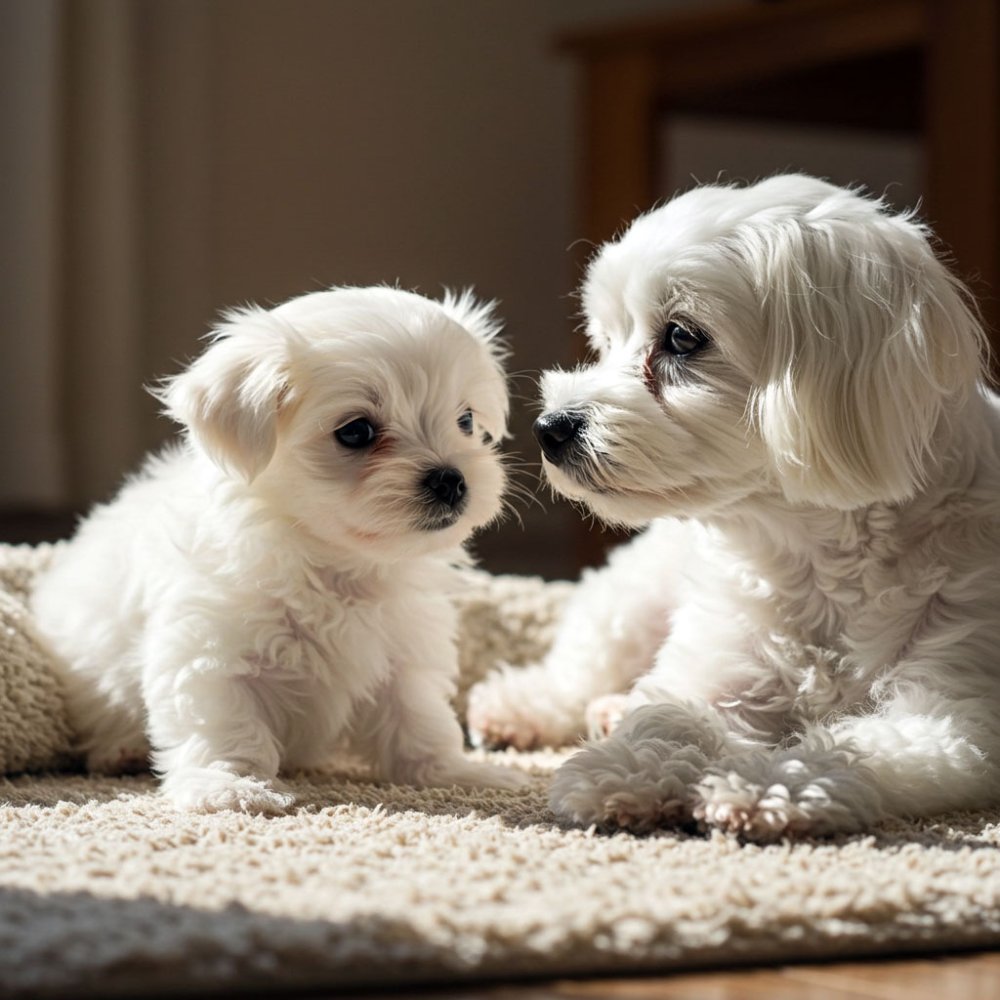 しつけしやすい小型犬~マルチーズ