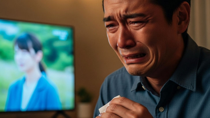 ドラマが誘う「深い涙」