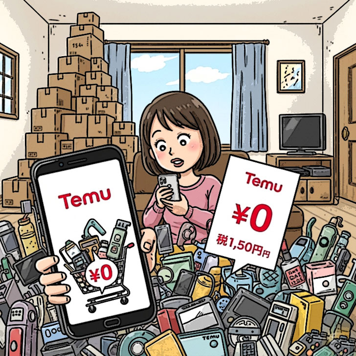 Temuを使わないなんて、もはや「損」しかありません。
