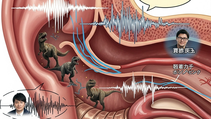 ジュラシックワールド吹き替えがひどいと言われる原因を分析する耳の解剖図